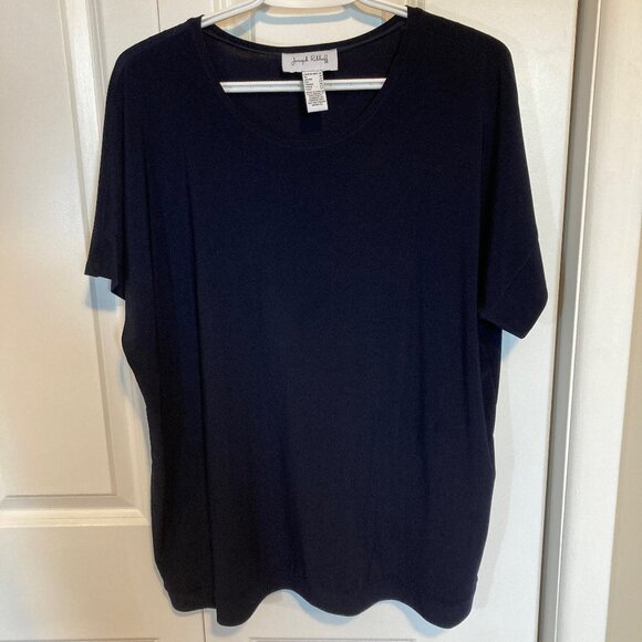 Joseph Ribkoff Navy Blue Top, Size 16 - Picture 1 of 4